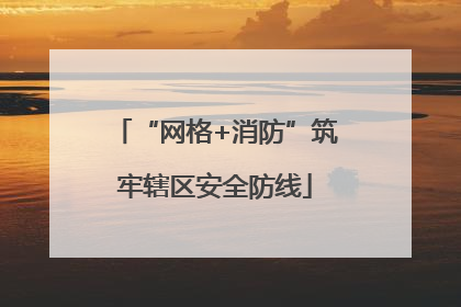 “网格+消防”筑牢辖区安全防线