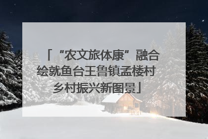 “农文旅体康”融合绘就鱼台王鲁镇孟楼村乡村振兴新图景