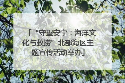 “守望安宁：海洋文化与救捞”北部海区主题宣传活动举办