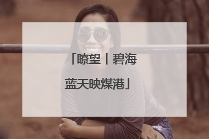 瞭望丨碧海蓝天映煤港