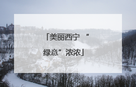 美丽西宁 “绿意”浓浓