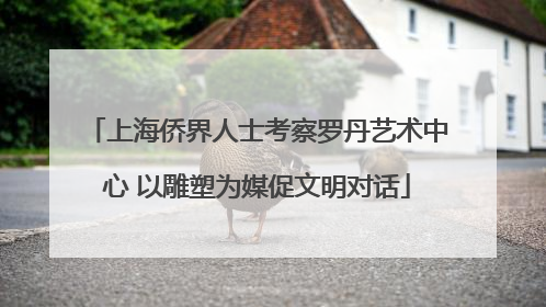 上海侨界人士考察罗丹艺术中心 以雕塑为媒促文明对话
