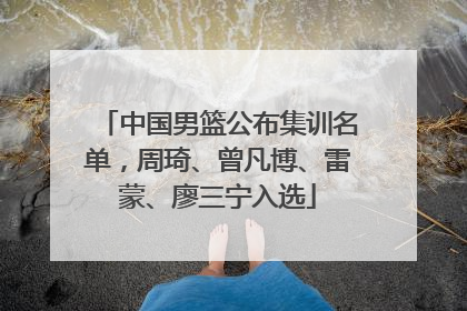 中国男篮公布集训名单，周琦、曾凡博、雷蒙、廖三宁入选