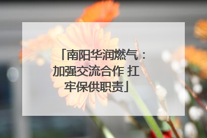 南阳华润燃气：加强交流合作 扛牢保供职责