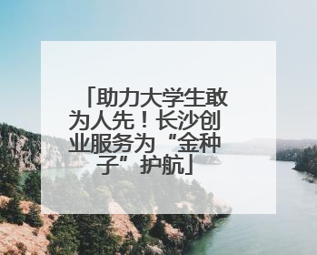 助力大学生敢为人先！长沙创业服务为“金种子”护航