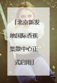 北京新发地国际香蕉集散中心正式启用
