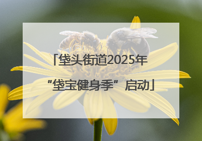 垡头街道2025年“垡宝健身季”启动