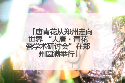 唐青花从郑州走向世界 “大唐・青花瓷学术研讨会”在郑州圆满举行