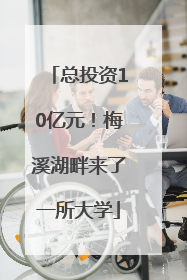 总投资10亿元！梅溪湖畔来了一所大学
