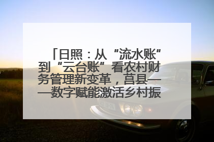 日照：从“流水账”到“云台账”看农村财务管理新变革，莒县——数字赋能激活乡村振兴“一池春水”
