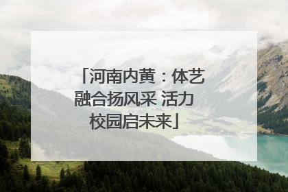 河南内黄：体艺融合扬风采 活力校园启未来