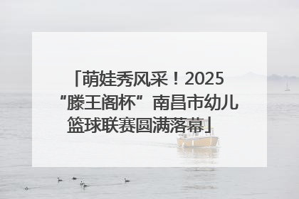 萌娃秀风采！2025“滕王阁杯”南昌市幼儿篮球联赛圆满落幕