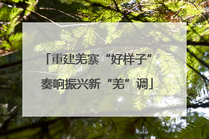 重建羌寨“好样子” 奏响振兴新“羌”调