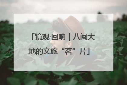 镜观·回响｜八闽大地的文旅“茗”片