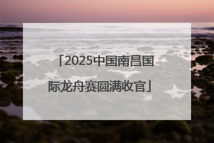2025中国南昌国际龙舟赛圆满收官