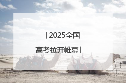 2025全国高考拉开帷幕