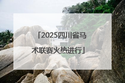 2025四川省马术联赛火热进行
