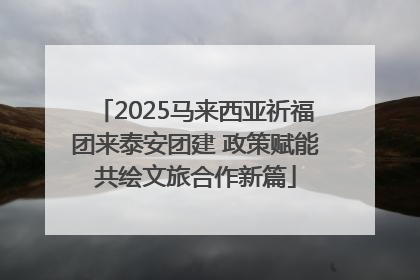 2025马来西亚祈福团来泰安团建 政策赋能共绘文旅合作新篇